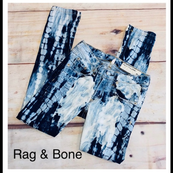 rag & bone Denim - Rag & Bone Acid Wash Skinny Jeans sz 24